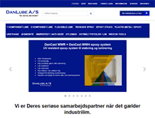 Tablet Screenshot of danlube.dk